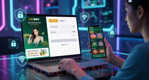 Casino trực tuyến Febet: Trải nghiêm online chơi như thực tế 3 Hướng dẫn truy cập casino trực tuyến Febet